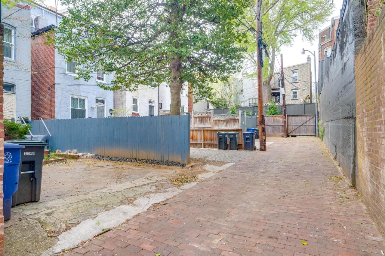 Historic Georgetown Townhome Walkable Location! Washington Ngoại thất bức ảnh